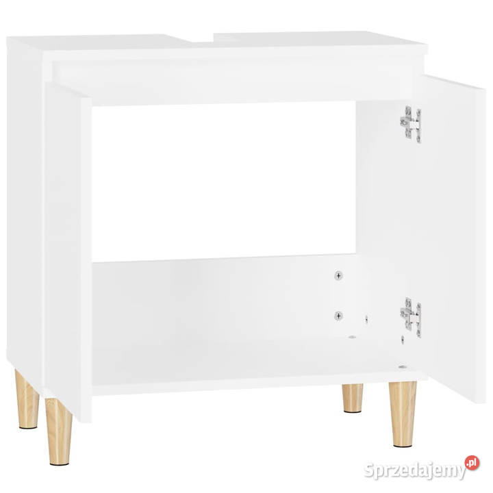 Szafka pod umywalkę biała 58x33x60 materiał Warszawa