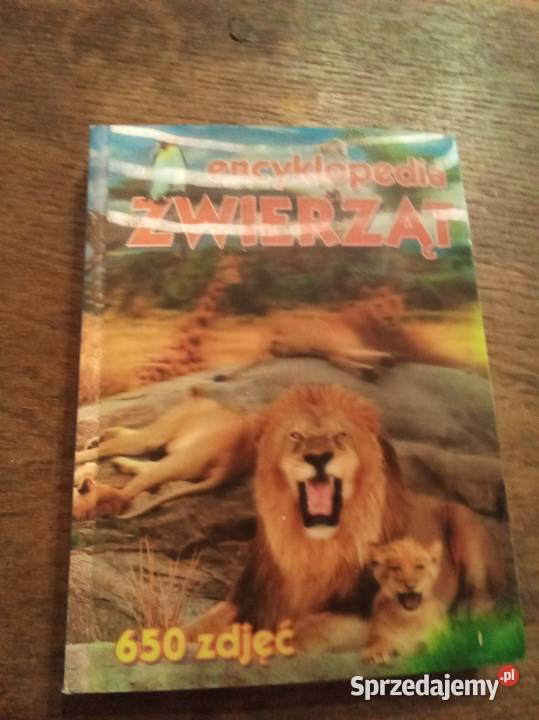 Encyklopedia zwierząt z obrazkiem 3d na okładce mazowieckie Warszawa sprzedam