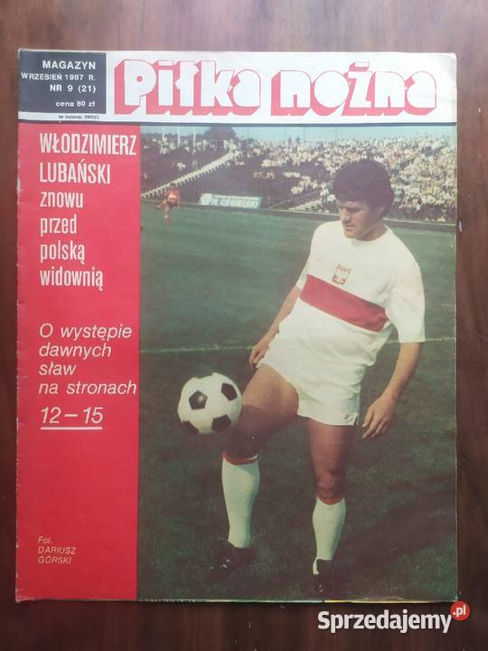 Piłka Nożna Magazyn rocznik 1987 kompletny Łódź sprzedam