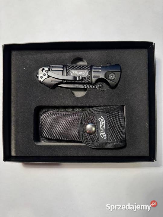 Nóż składany Walther Blactac wojskowy komandos Akcesoria, narzędzia i noże małopolskie sprzedam