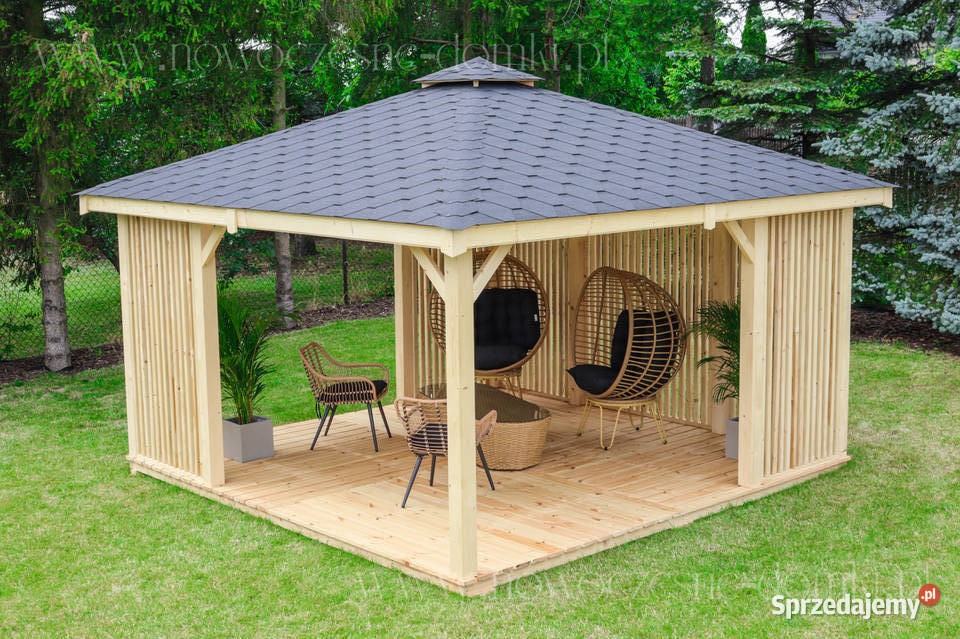 Altana ogrodowa Napoli 1 wym 3x3m Producent warmińsko-mazurskie Elbląg