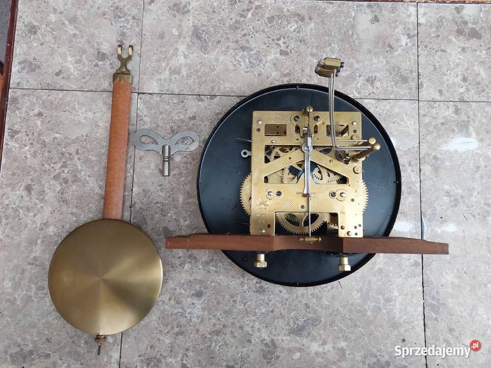 Stary zegar ścienny Junghans 1952r sprawny film Tczew