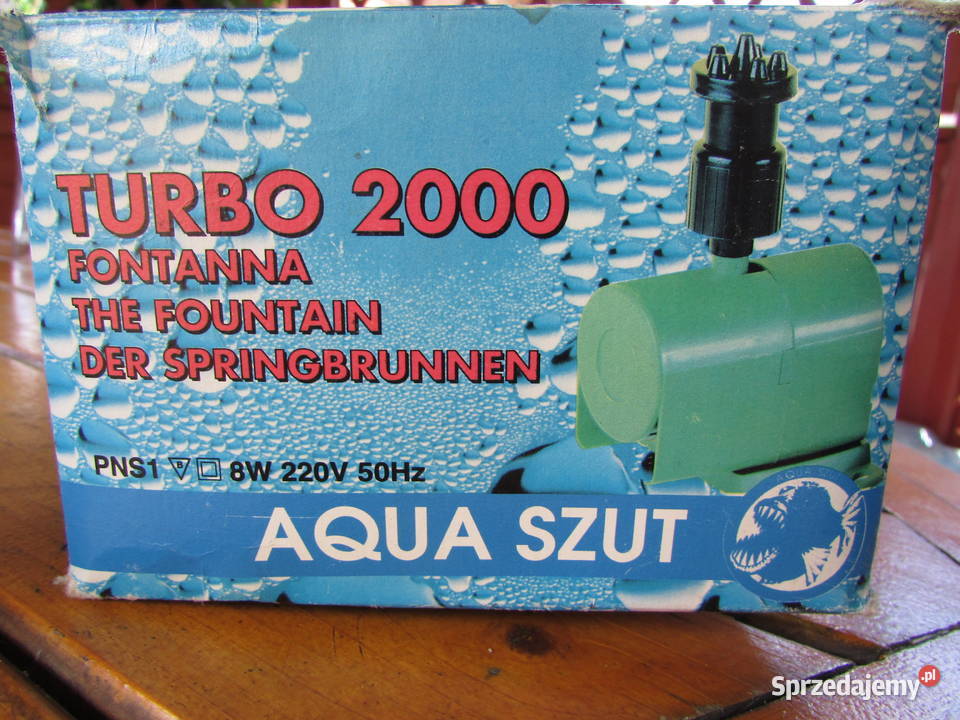 Fontanna domowa Turbo 2000 8W 220V Bogacica