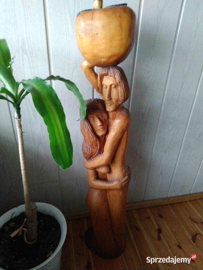 Rzeźba figura drewno Głogów