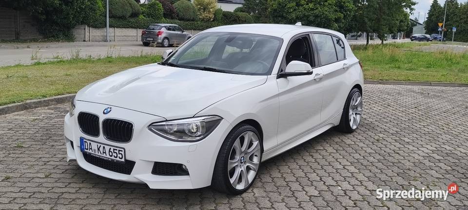AUTO CENTRUM BMW 116D M PAKIET MOŻLIWA ZAMIANA wielofunkcyjna kierownica Seria 1 Kostrzyn