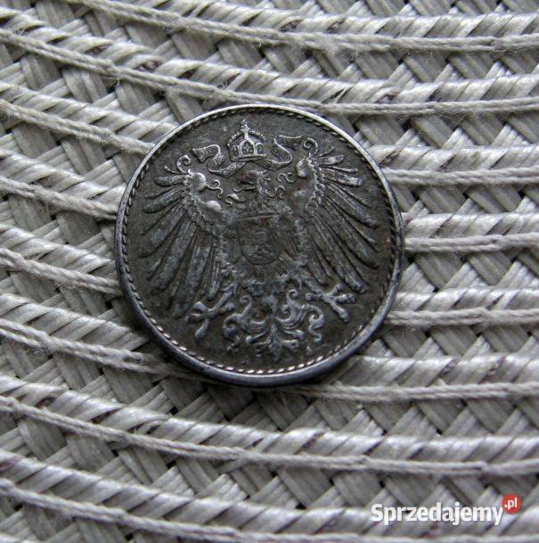 Niemcy 5 Pfennig 1920r A Fe Kalisz