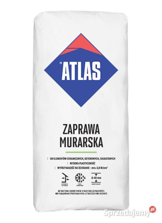 Atlas Zapraw Murarska25 tradycyjna zaprawa mazowieckie Radom
