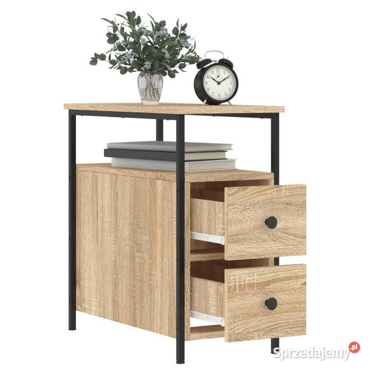 Szafki nocne 2 dąb sonoma 30x60x60 WM826066 Warszawa sprzedam