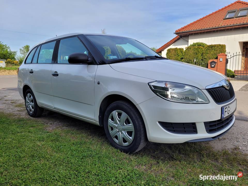 SKODA FABIA II kombi 12 biała benzyna 2012r 100 70KM Fabia Gorzów Wielkopolski