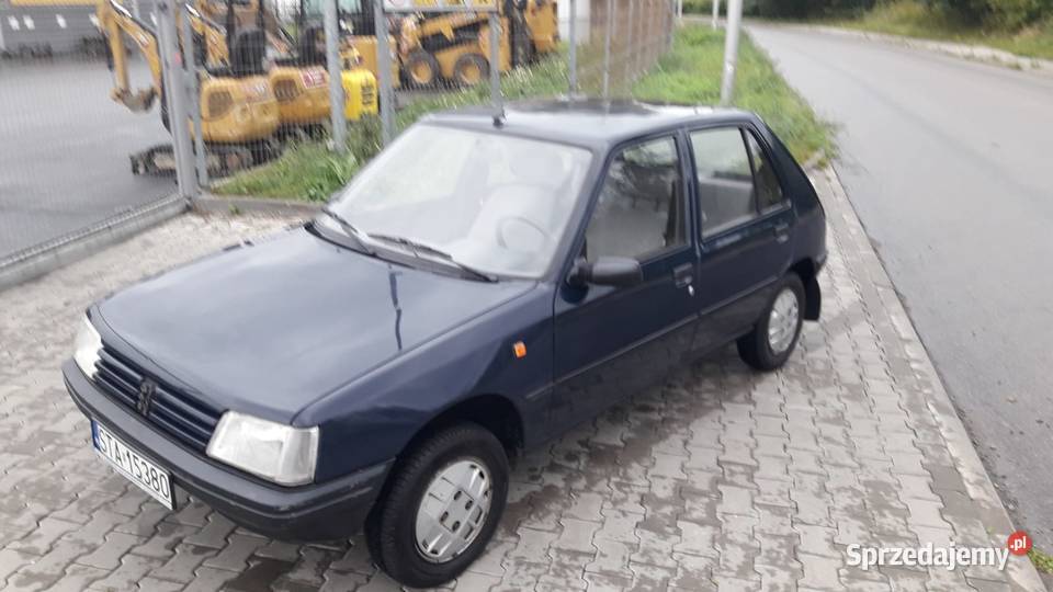 Peugeot 205 11 1991r 5 drzwi Salon Polska Peugeot śląskie Dąbrowa Górnicza