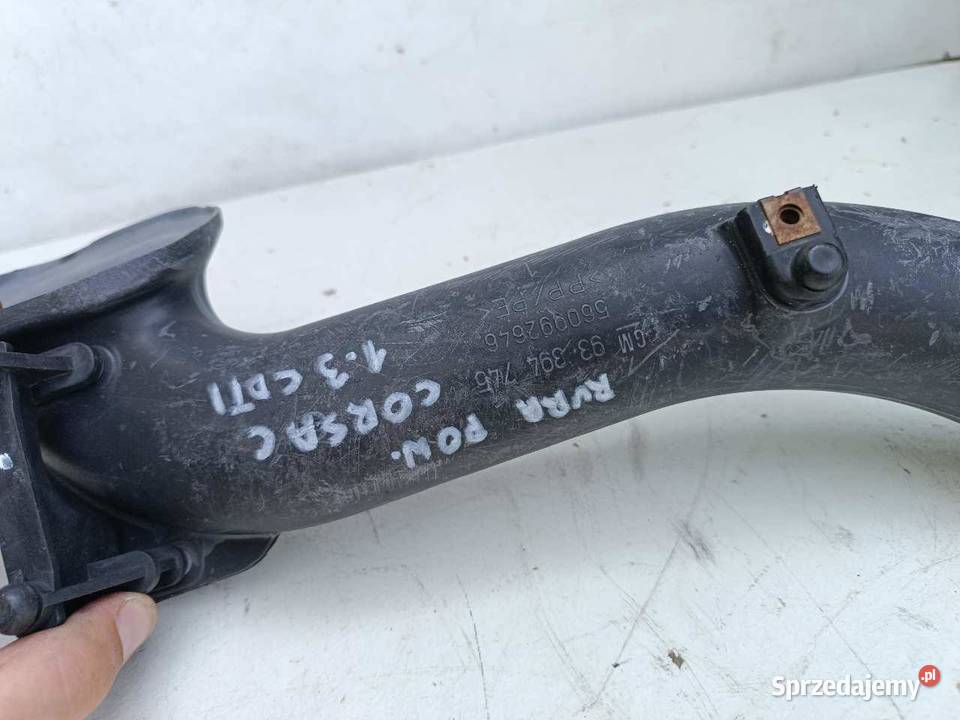 WĄŻ RURA DOLOT POWIETRZA OPEL MERIVA A 17 DTI