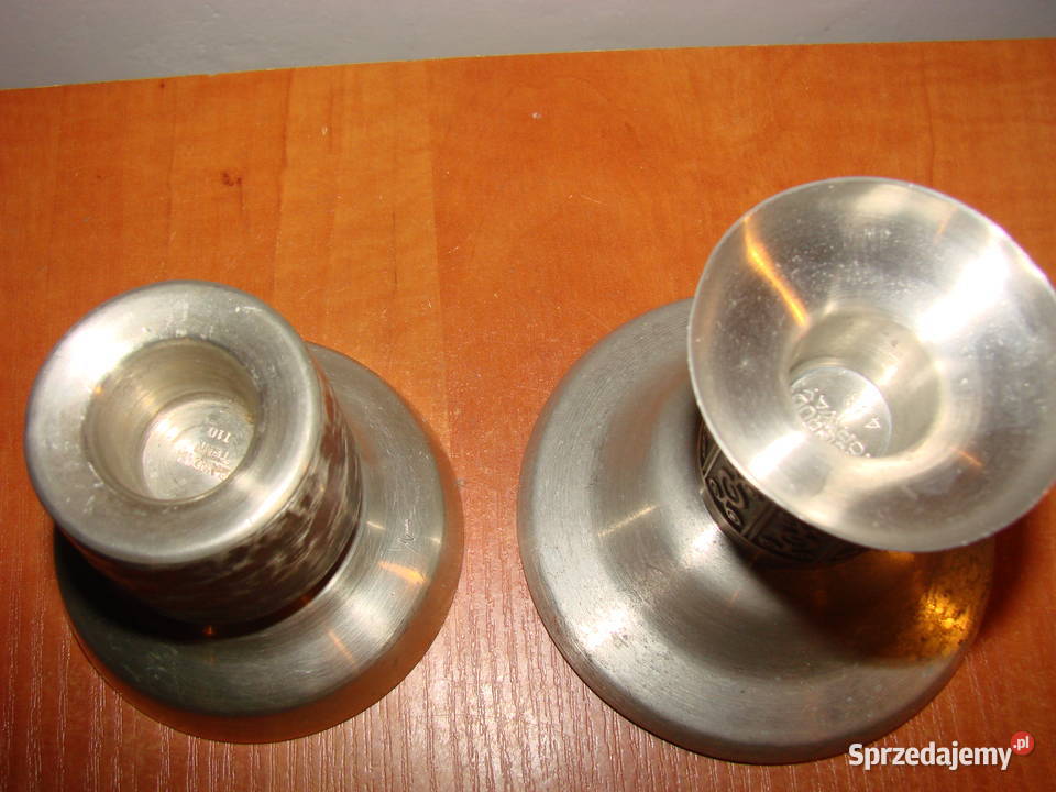 cynowy swiecznik Pruszcz Gdański sprzedam