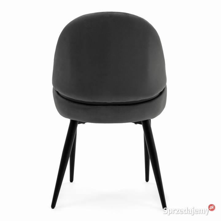 Krzesło Tapicerowane Bergamo Szare Wysyłka 24H wielkopolskie