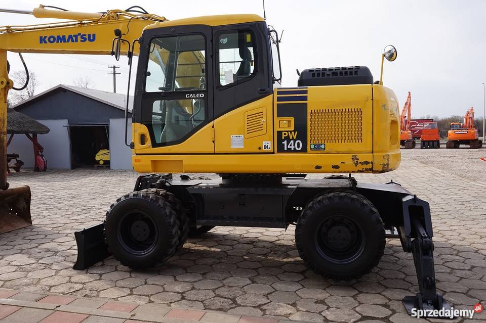 KOPARKA KOŁOWA MARKI KOMATSU PW 1407 10570h Tuliszków