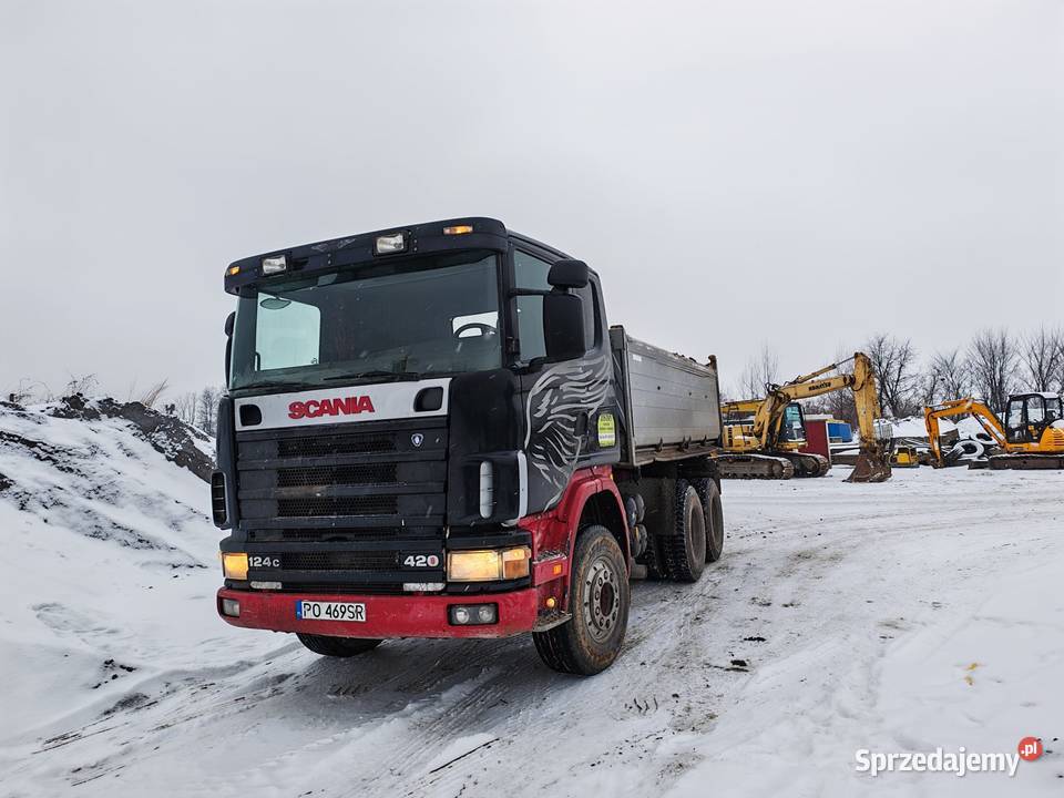 Scania 124 C 420 6x4 Wywrotka Cieszyn