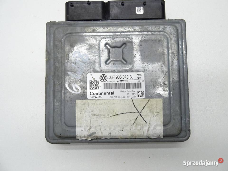 STEROWNIK KOMPUTER SILNIKA 03F906070BJ 12 TSI VW