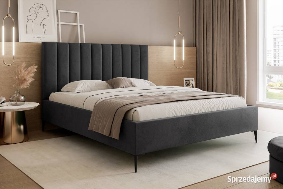 Łóżko tapicerowane Paros slim 33 różne kolory i Tarchały Małe