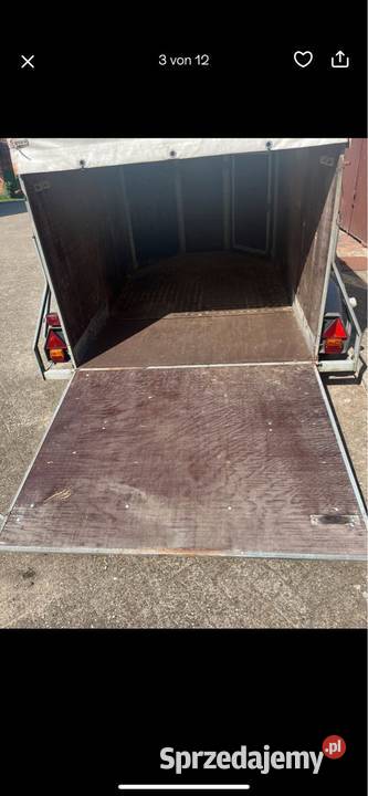 Przyczepa do przewozu zwierząt DMC 2000 Skarżysko-Kamienna