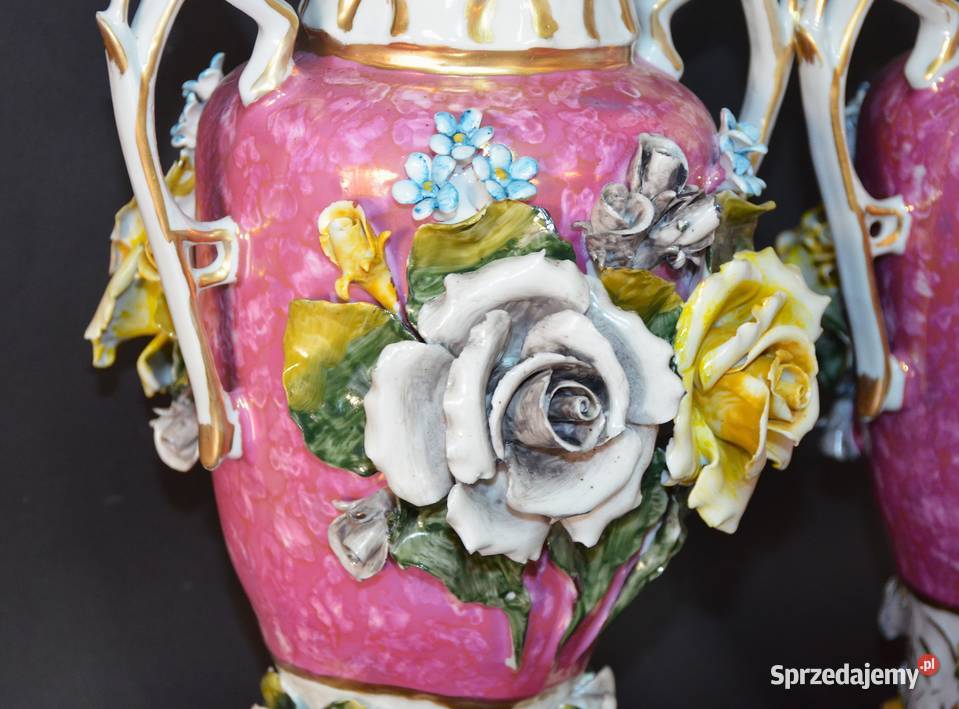 Porcelana Roceram Wazon waza Lalea do kolekcji Porcelana i szkło Środa Wielkopolska
