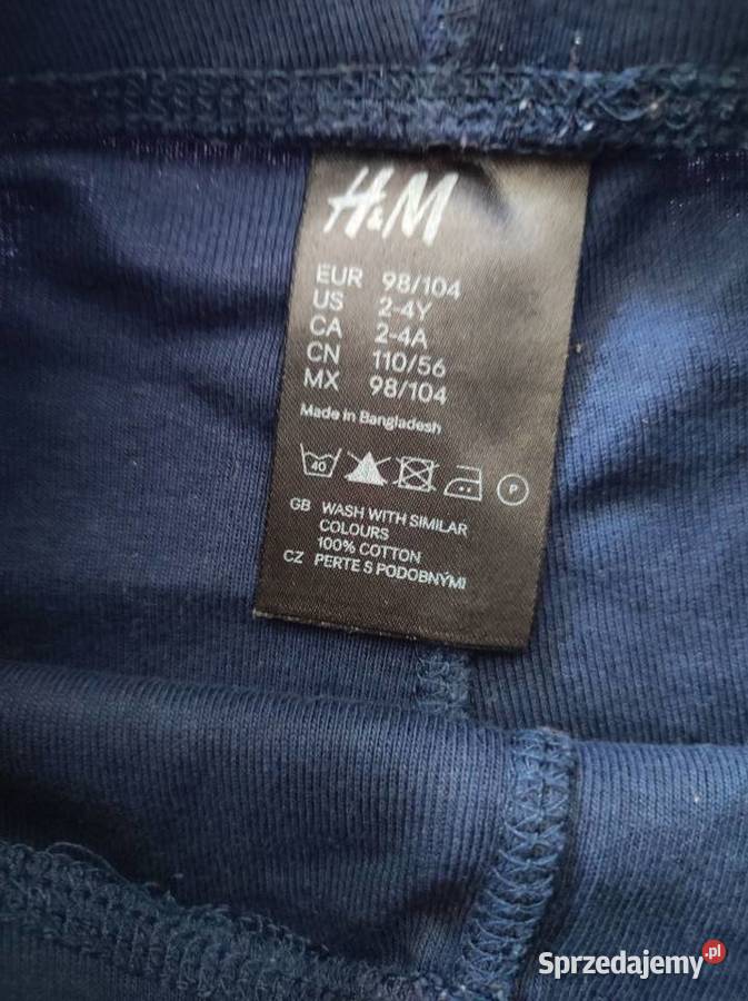 legginsy leginsy spodnie getry HM dziecięce Odzież