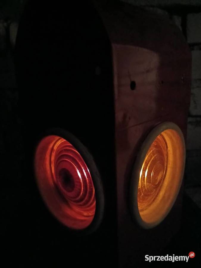 Stara lampa kolejowa na nafte Antyki małopolskie Kraków