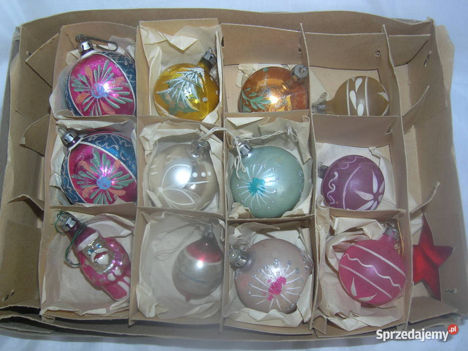 bombki vintage 12 sztukDvin