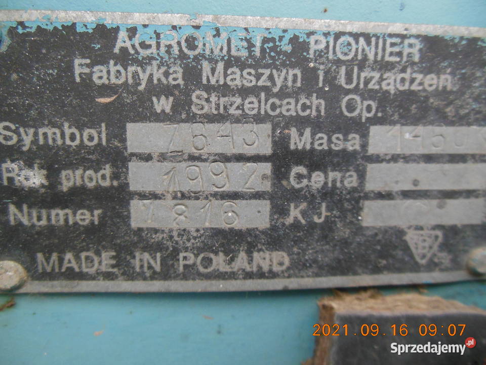 Kombajn do Ziemniaków Bolko Bolek z 643 Kombajny świętokrzyskie Skalbmierz