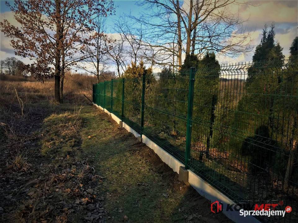 Ogrodzenie panelowe 123 z PODMURÓWKA lubelskie Lublin