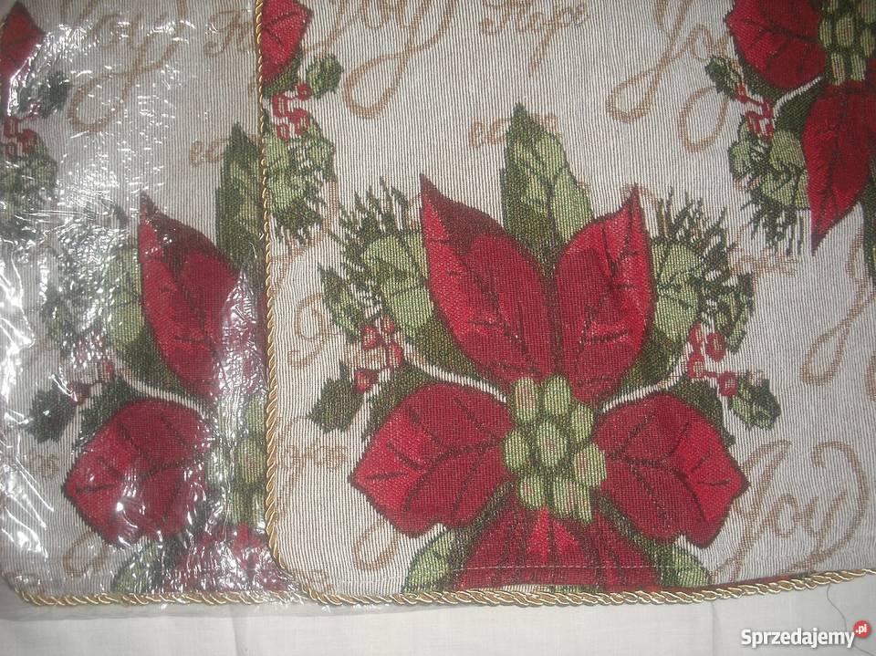 ŚWIĄTECZNE POSZEWKI na poduszki mazowieckie Warszawa