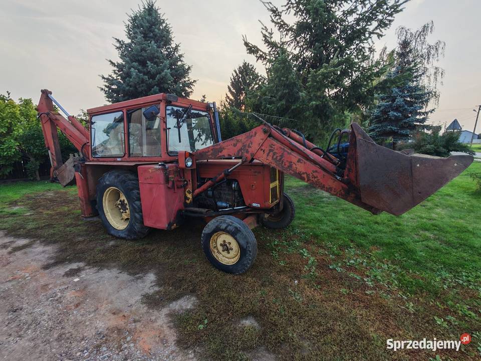Koparkoładowarka Ostrówek K162 90r Koła