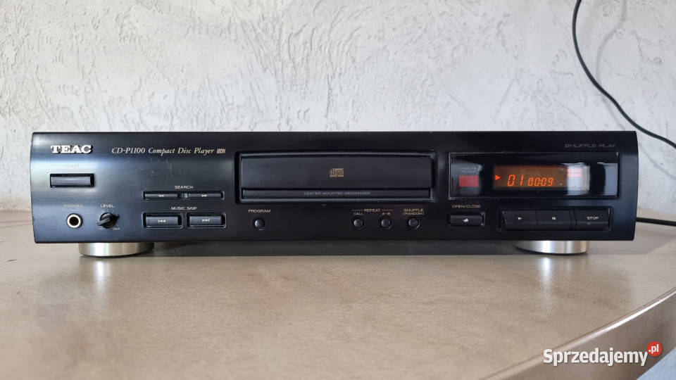 TEAC odtwarzacz kompaktowy CD player P 1100 CDP Odtwarzacze CD i MD Międzychód