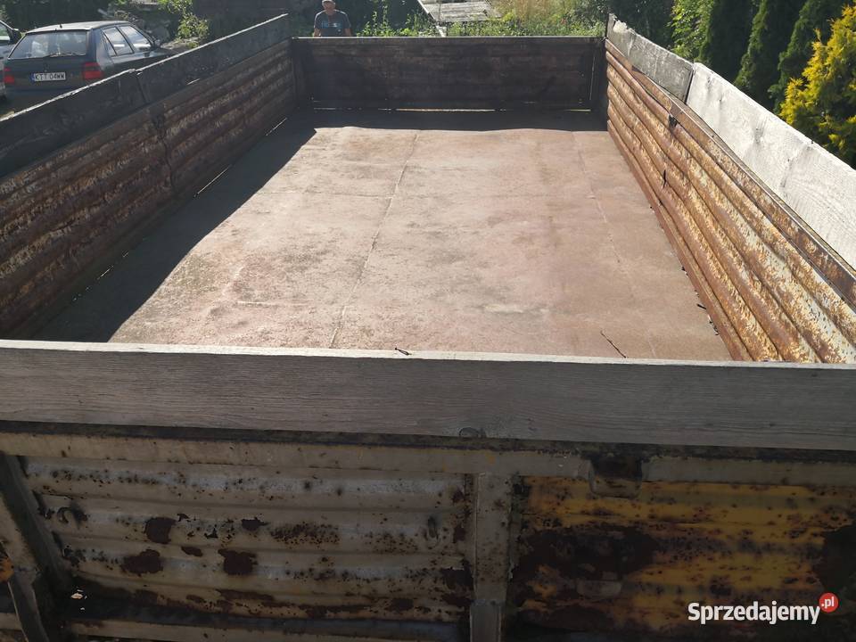 Przyczepa ciągnikowa 6 ton bez rejestracji Kiernozia sprzedam