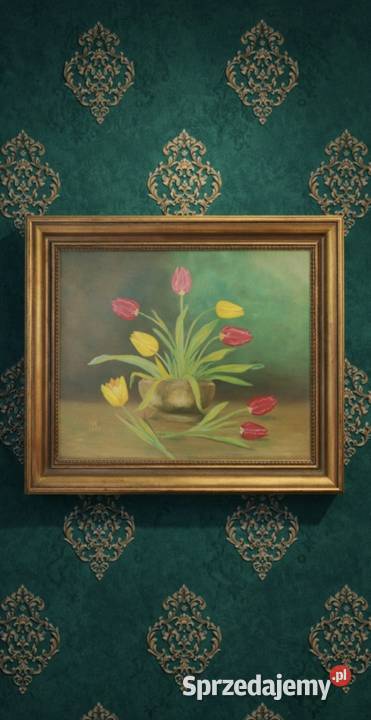 Obraz w złotej ramie Malarstwo Pabianice