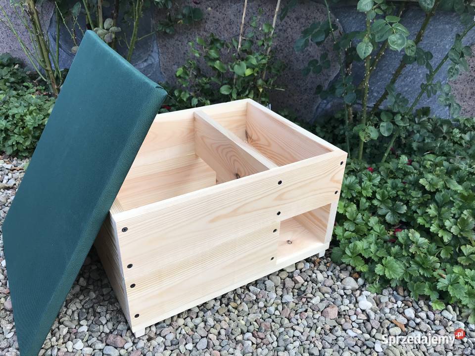 Budka lęgowa schron domek jeża 50 x 40 zachodniopomorskie Sławno