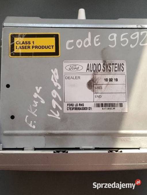 Ford Focus Kuga Smax radio Blaupunkt FX sprzedam