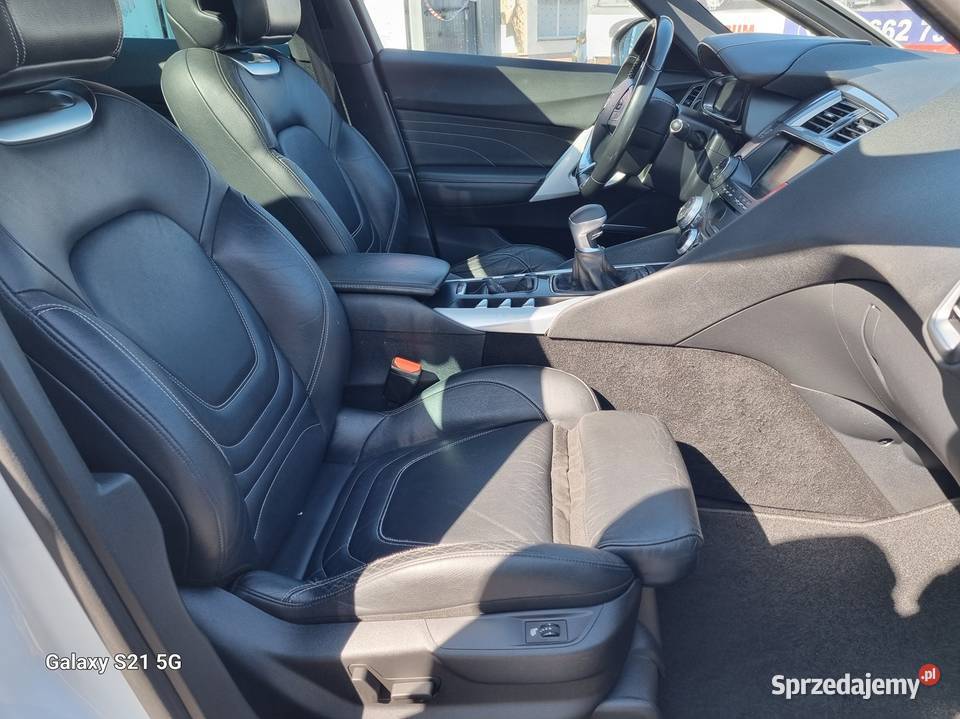 Citroen DS5 16 HDI 115 biała perła skóra navi DS5 Płońsk sprzedam