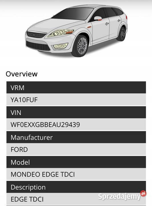 SILNIK QYBA Ford Mondeo IV MK4 18 TDCI 125 Chełm