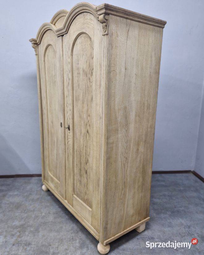 Ładna Dębowa Szafa Ludwikowska AntykiMarki mazowieckie Marki