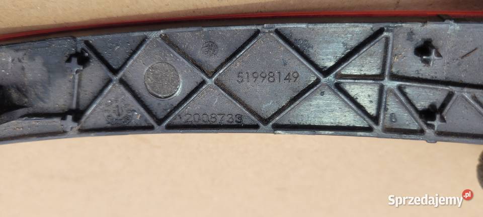 FIAT TIPO II 2 SEDAN ODBLASK ZDERZAKA PRAWY śląskie Ruda Śląska