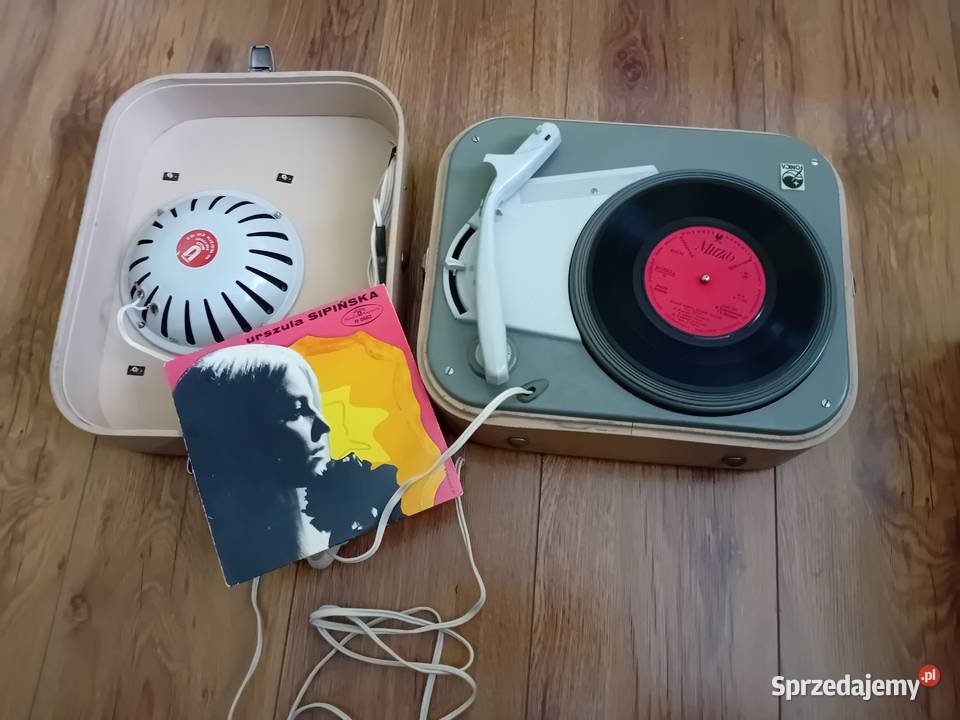 Gramofon Fonica płyta Sipińska Elektronika Oblekoń