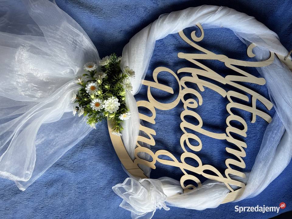 Dekoracje ślubne Kraków