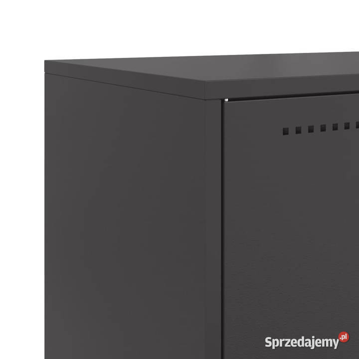 Szafka czarna 685x385x107 stal WM846506 Warszawa