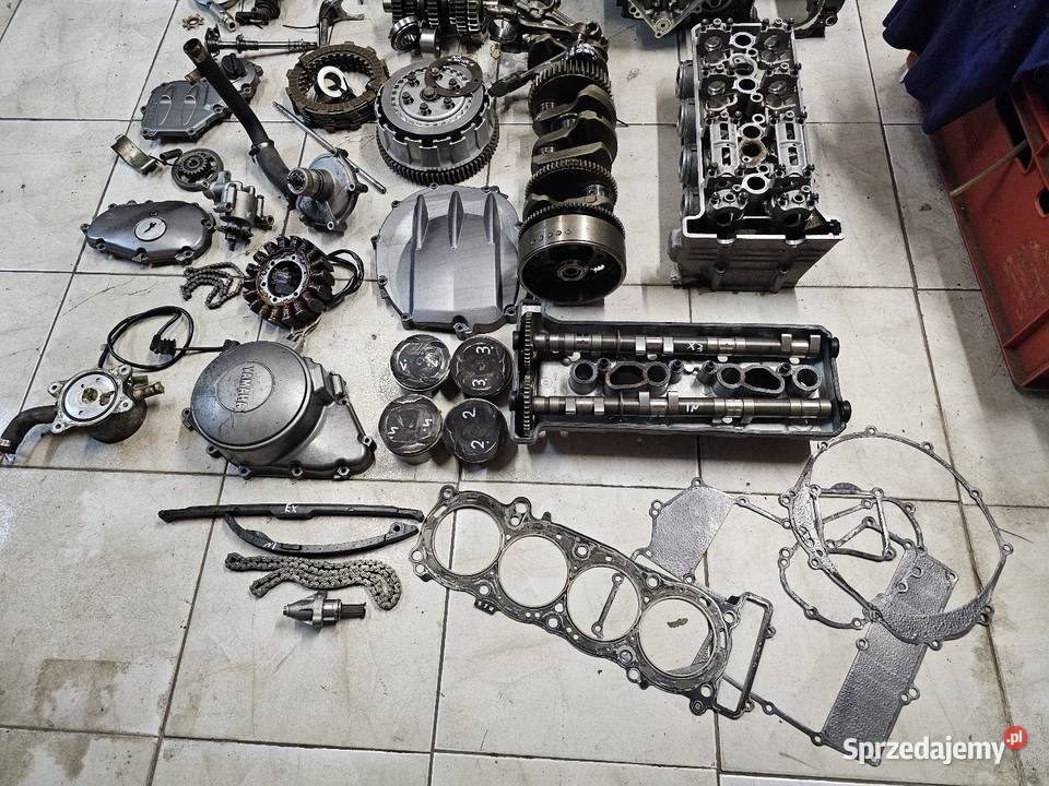 Yamaha FJR 1300 silnik części fjr1300 wał kapa dolnośląskie Jelenia Góra sprzedam
