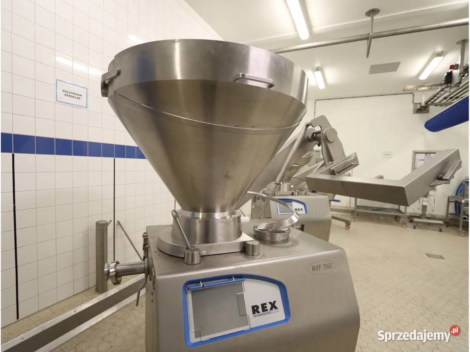 REX RVF 760 Nadziewarka próżniowa z załadunkiem Krotoszyn