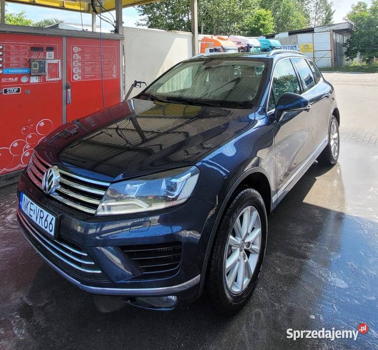VW TOUAREG 30 TDI 4x4 automat 8 biegowy BEZ Rok produkcji 2014 Dywity