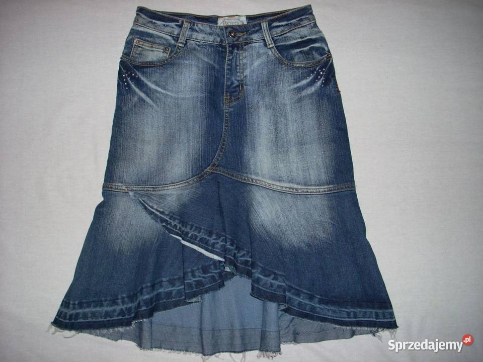 Revers Spódnica dżinsowa Jeans Coquette 36 38 małopolskie Nowy Sącz