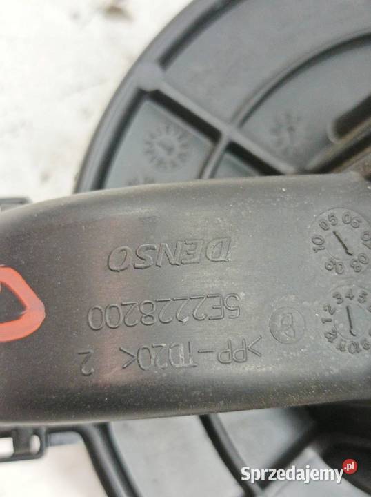 DMUCHAWA NAWIEWU REZYSTOR KPL 5E2228200 Peugeot Rok produkcji 2010