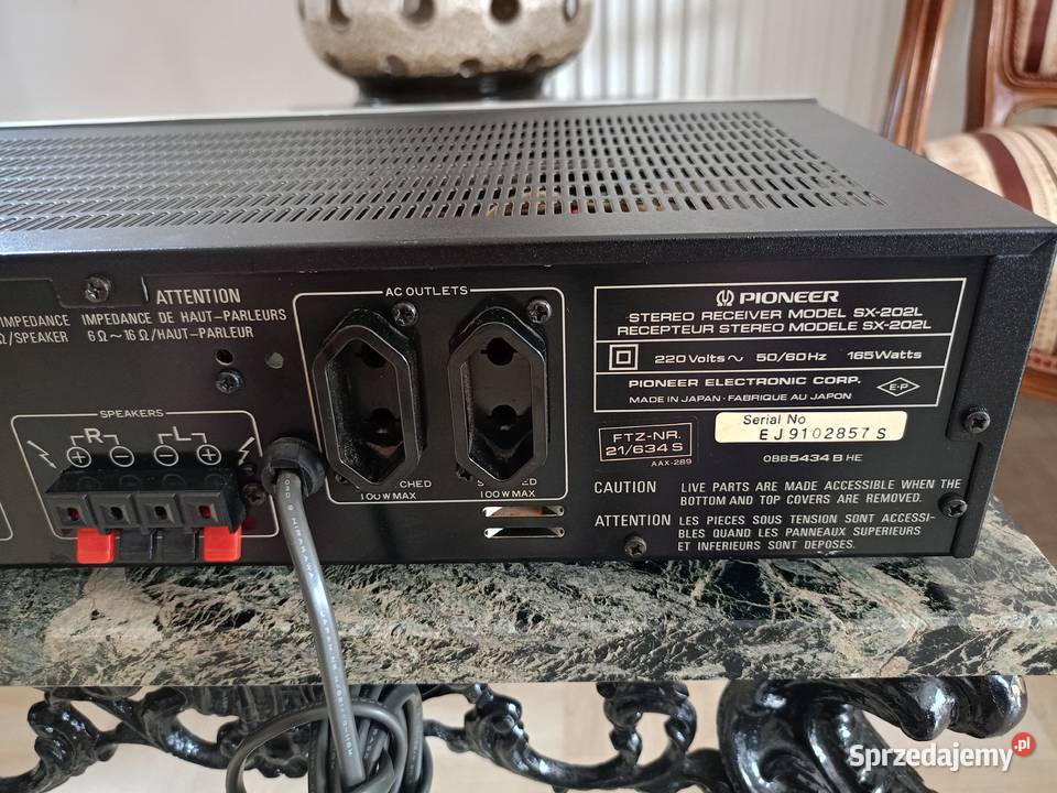 Amplituner Vintage Pioneer SX202L Japan