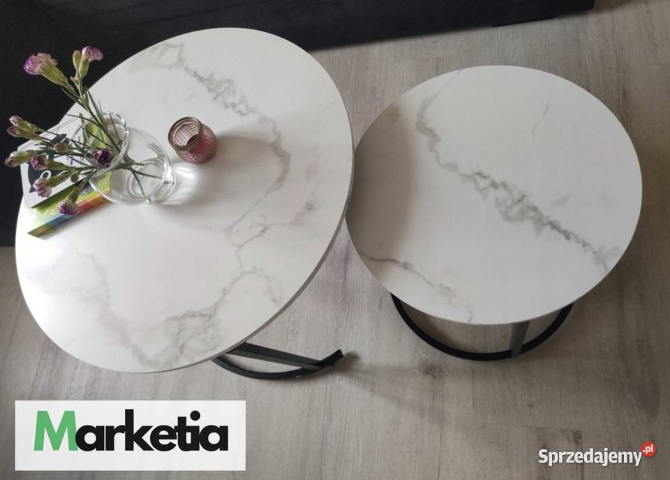 Fabrycznie Nowy Stolik KAWOWY loft okrągłe Łódź