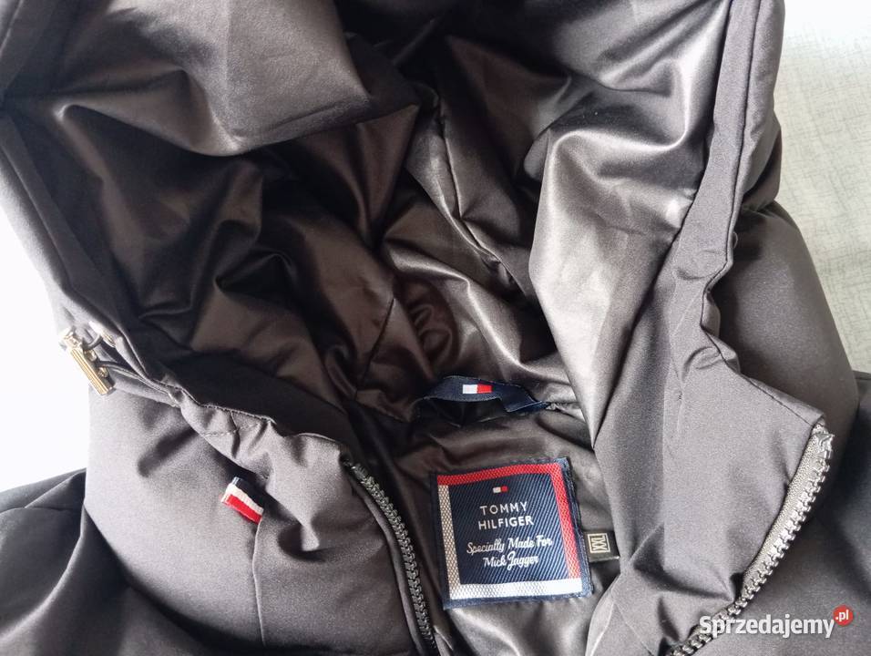 Kurtka pikowana męska Tommy Hilfiger czarna Białystok